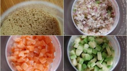 Рецепт тартара с лососем и авокадо