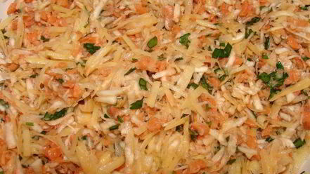 Рецепт теплого тартара ролл из семги