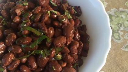 Рецепт Фасоли с Ткемали