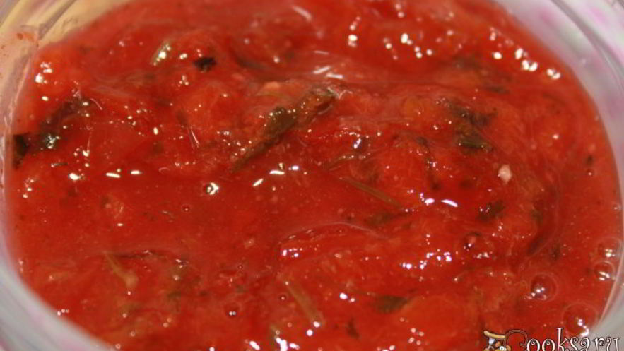Рецепт соуса ткемали из алычи