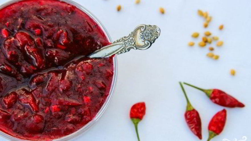 Рецепт соуса ткемали из красной алычи