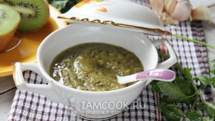 Рецепт ткемали из киви