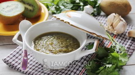 Рецепт ткемали из киви