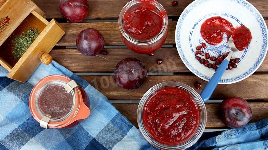 Рецепт ткемали из красной сливы