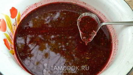 Рецепт ткемали из красной смородины