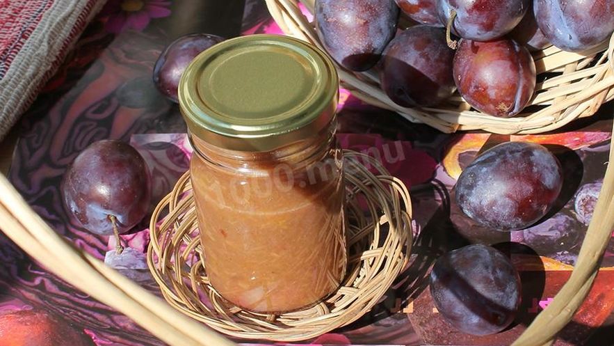 Рецепт ткемали из синих слив на зиму