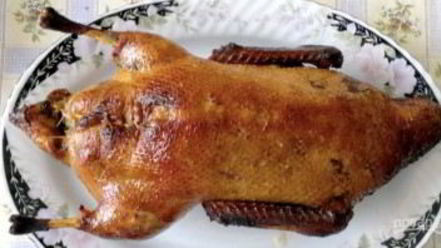 Рецепт утки в соусе ткемали с медом