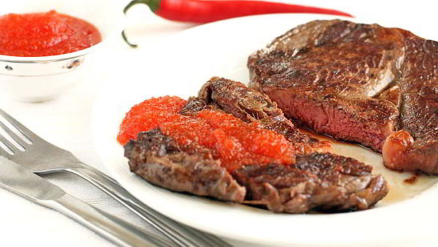 Рецепт соуса-варенья из острого перца к мясу