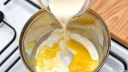 Рецепт молочно-сырного соус