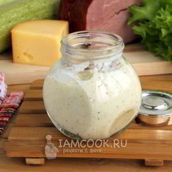 Рецепт Сливочно сырный соус