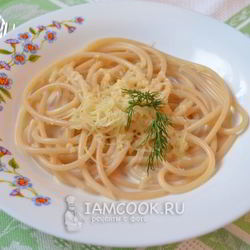 Рецепт Сырного соуса для спагетти
