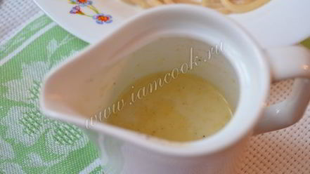 Рецепт сырного соуса для спагетти