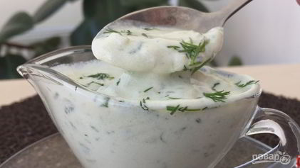 Рецепт Сырного соуса Дор Блю