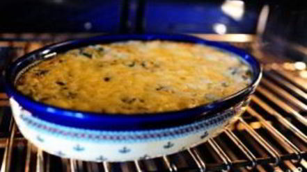 Рецепт сырного соуса с артишоками и шпинатом