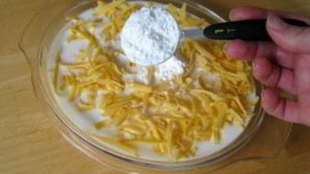 Рецепт сырного соуса в микроволновке