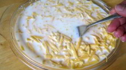 Рецепт сырного соуса в микроволновке