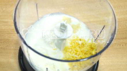 Рецепт сырного соуса-заправки для салатов