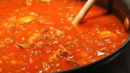 Рецепт томатна-мясного соус