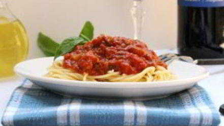 Рецепт томатна-мясного соус