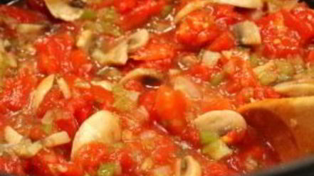Рецепт томатна-мясного соус