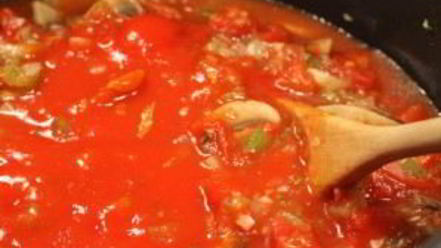 Рецепт томатна-мясного соус