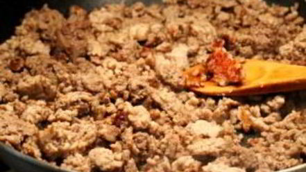 Рецепт томатна-мясного соус