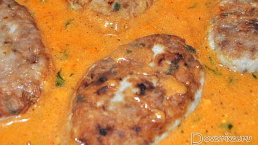 Рецепт томатного соуса для рыбных котлет