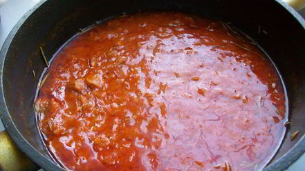 Рецепт томатного соуса с тунцом для спагетти