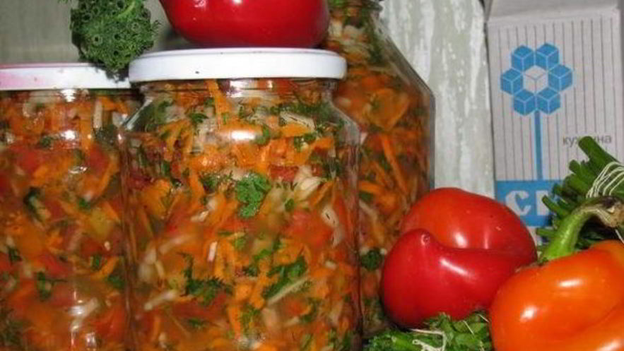 Рецепт заправки из моркови и лука на зиму