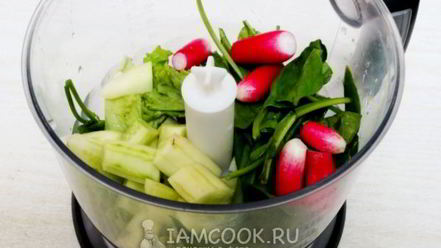 Рецепт зеленого сметанного соуса
