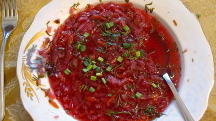 Рецепт Бабушкиного борща