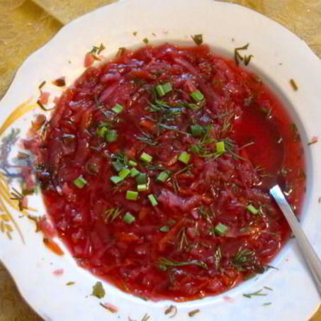 Рецепт Бабушкиного борща