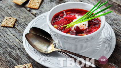 Рецепт Борща без мяса