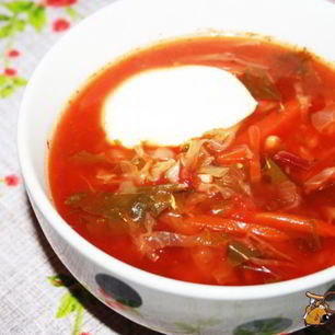 Рецепт Борща, диета 5