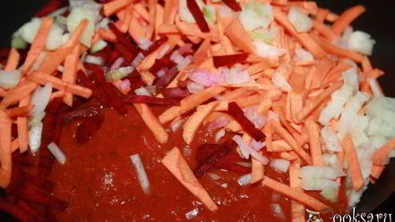 Рецепт борща, диета 5