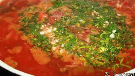 Рецепт борща, диета 5