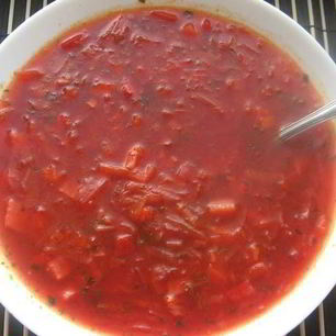 Рецепт Борща Диетического вегетарианского