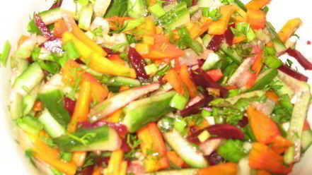 Рецепт борща холодного с креветками