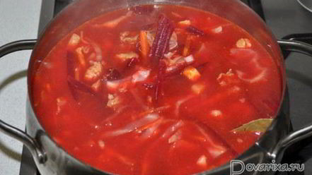 Рецепт борща классического