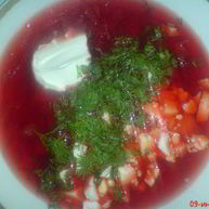 Рецепт Борща красного холодного