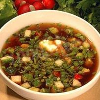 Борщ криворожский холодный