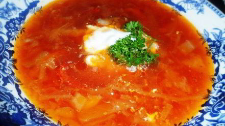 Рецепт борща московского