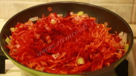 Рецепт борща на курином бульоне