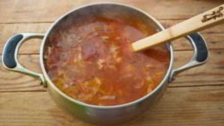 Рецепт борща настоящего