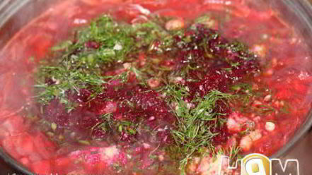 Рецепт борща с бычками по-одесски