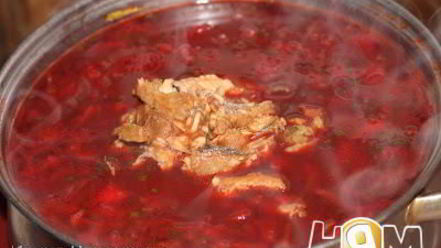 Рецепт борща с бычками по-одесски