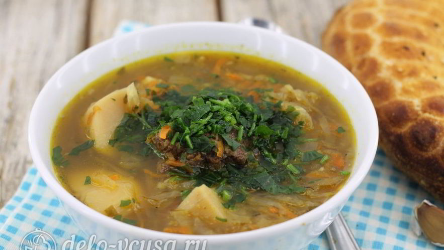 Рецепт борща с говядиной