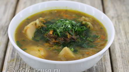 Рецепт борща с говядиной