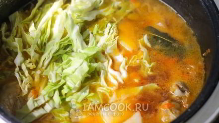 Рецепт борща с курицей в мультиварке