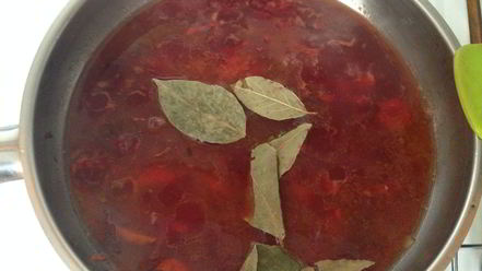 Рецепт борща с салом по-мужски